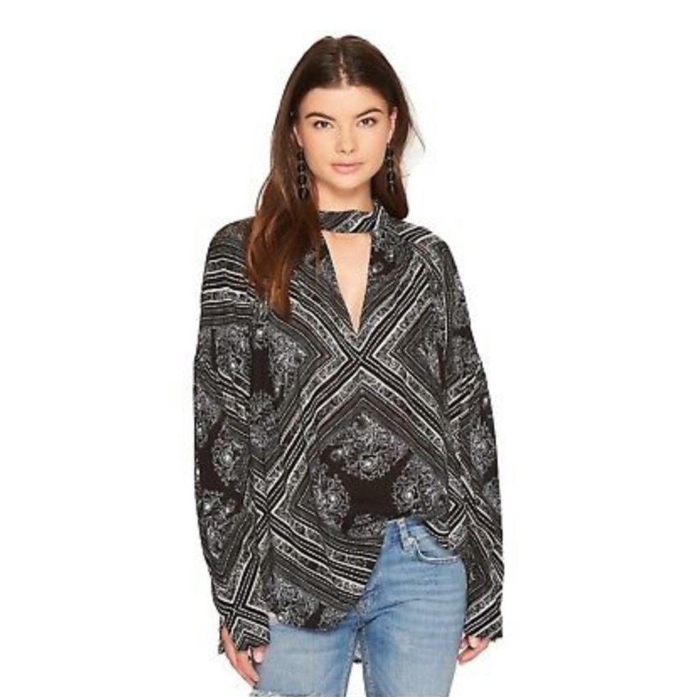 NWT Free People Tunic Blouse - Size S